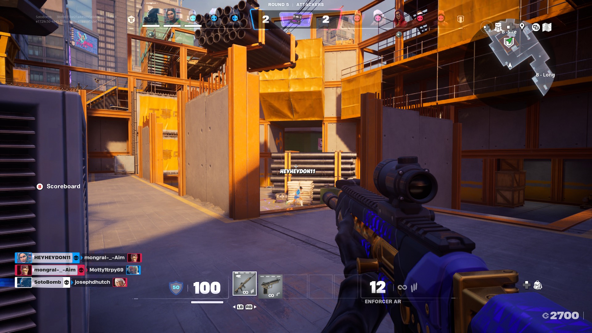 Melhor carregamento para fortnite balístico
