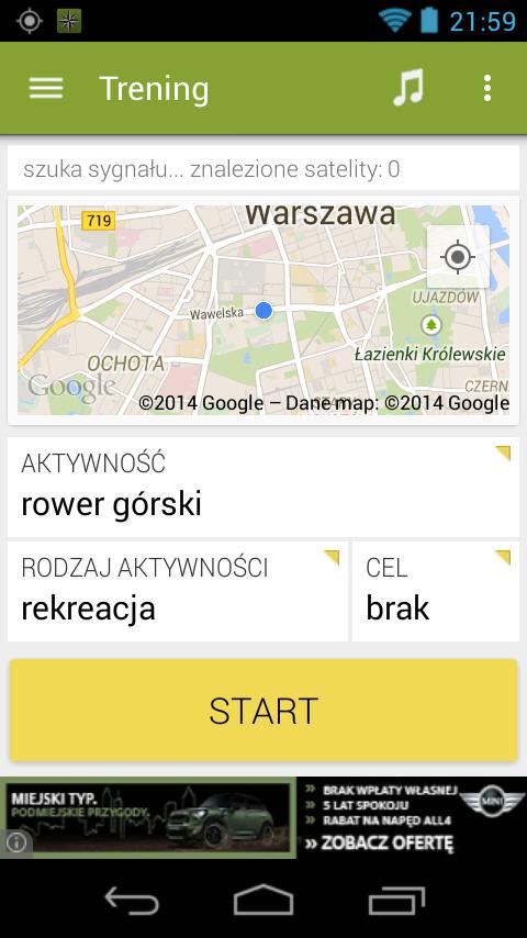 Navime Sports Tracker