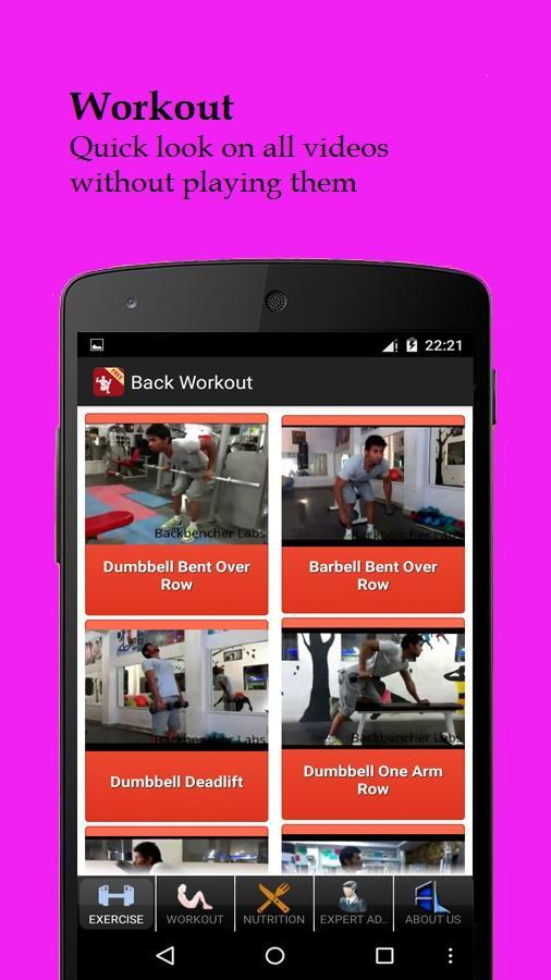 Men's Back Workout