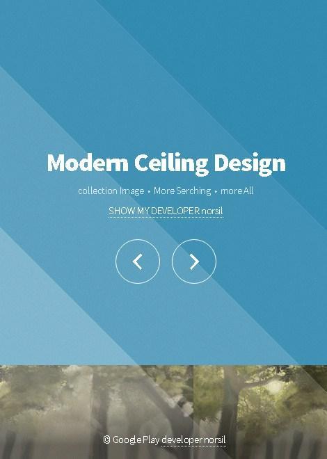 Modern Ceiling Design