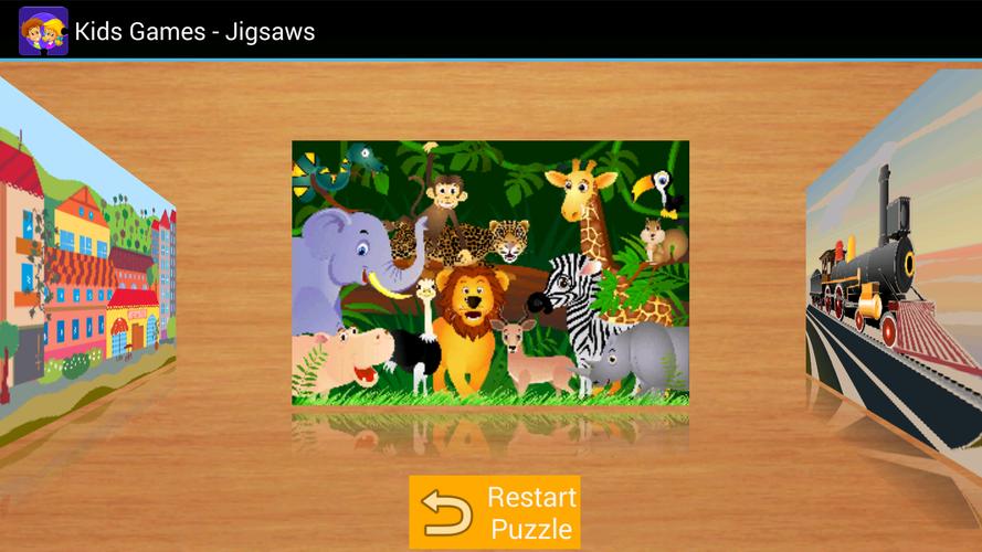 Kids Games - Jigsaw Puzzles