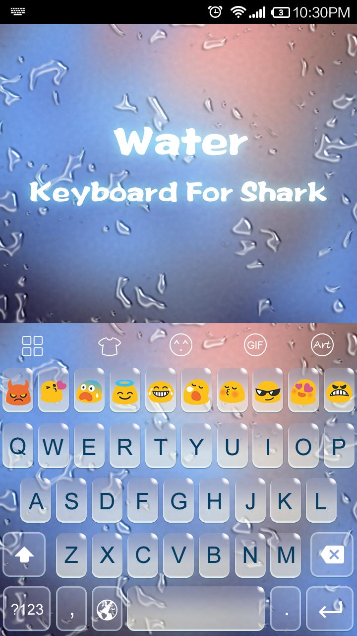 Emoji Keyboard-Water