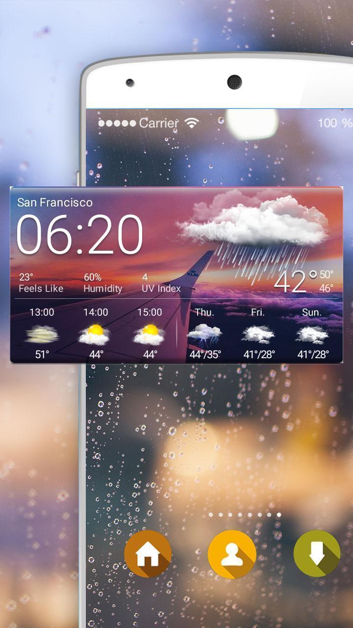Weather Widget Clock Air