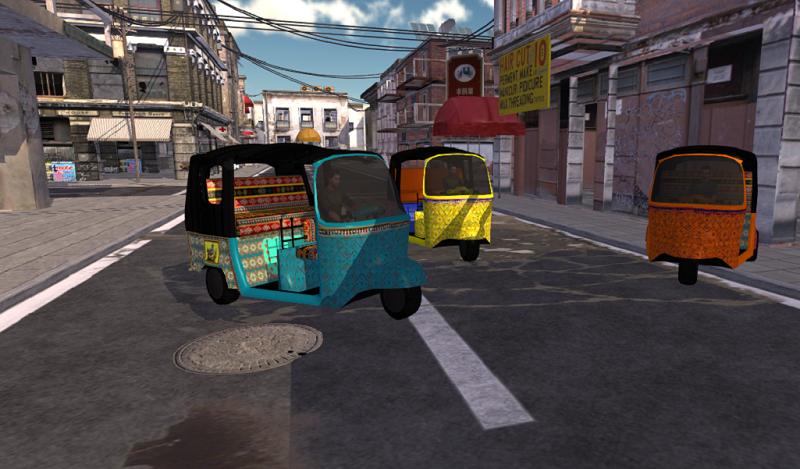 Pakistani Rickshaw Tour 3D