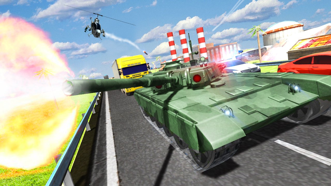Tank Traffic Racer