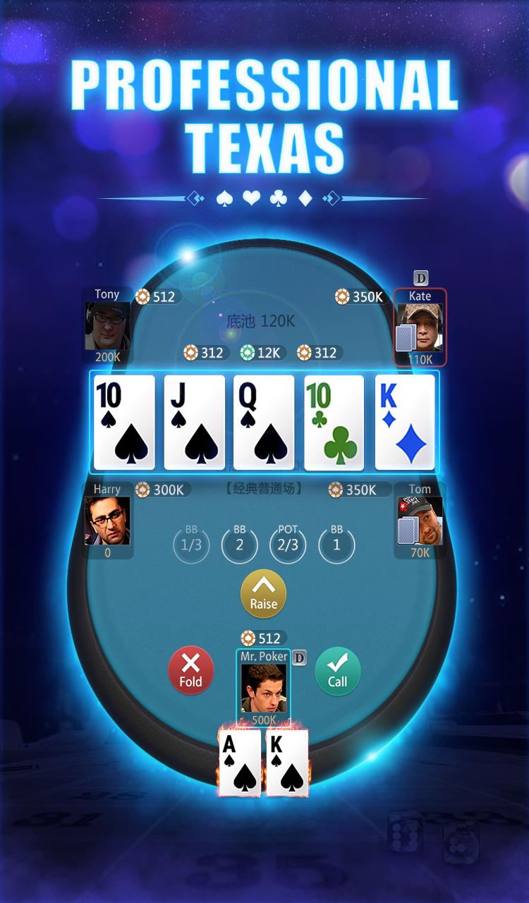 Mr.Poker -Texas Hold'em Poker, PLO, OFC, TeenPatti