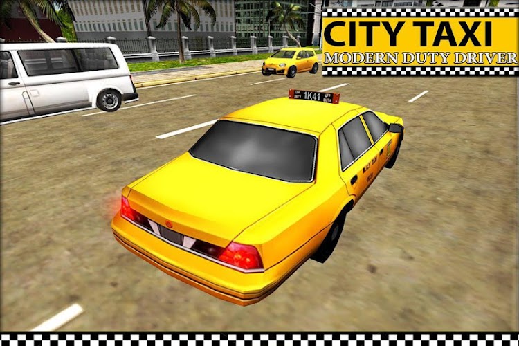 City Taxi Modern Duty Driver