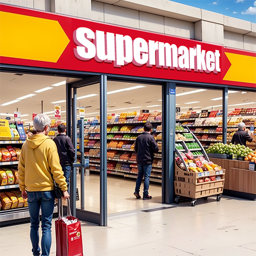Supermarket Sim Story