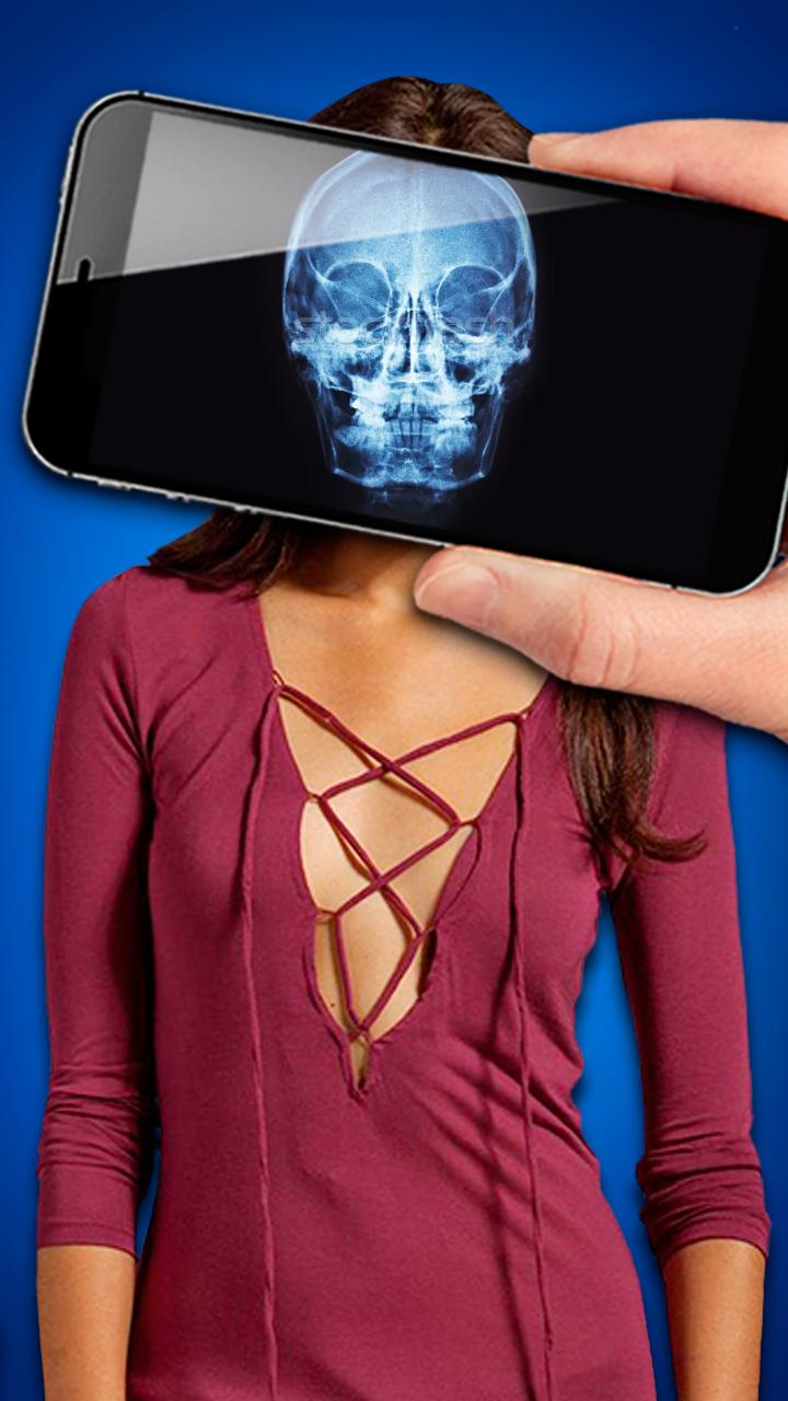 X Ray Girl Simulated Prank