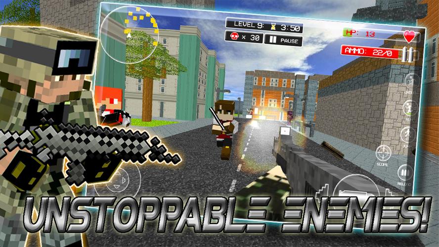 Block Wars Killer Sniper