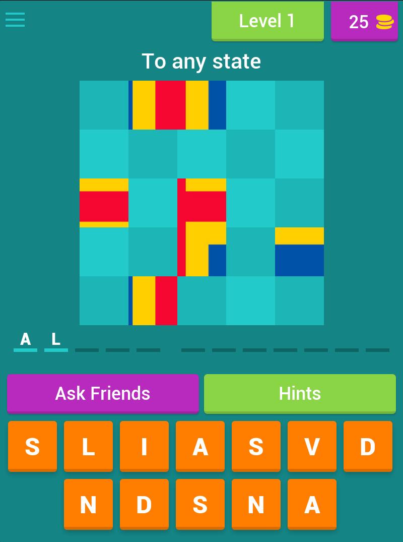 National flags of all countries of the world