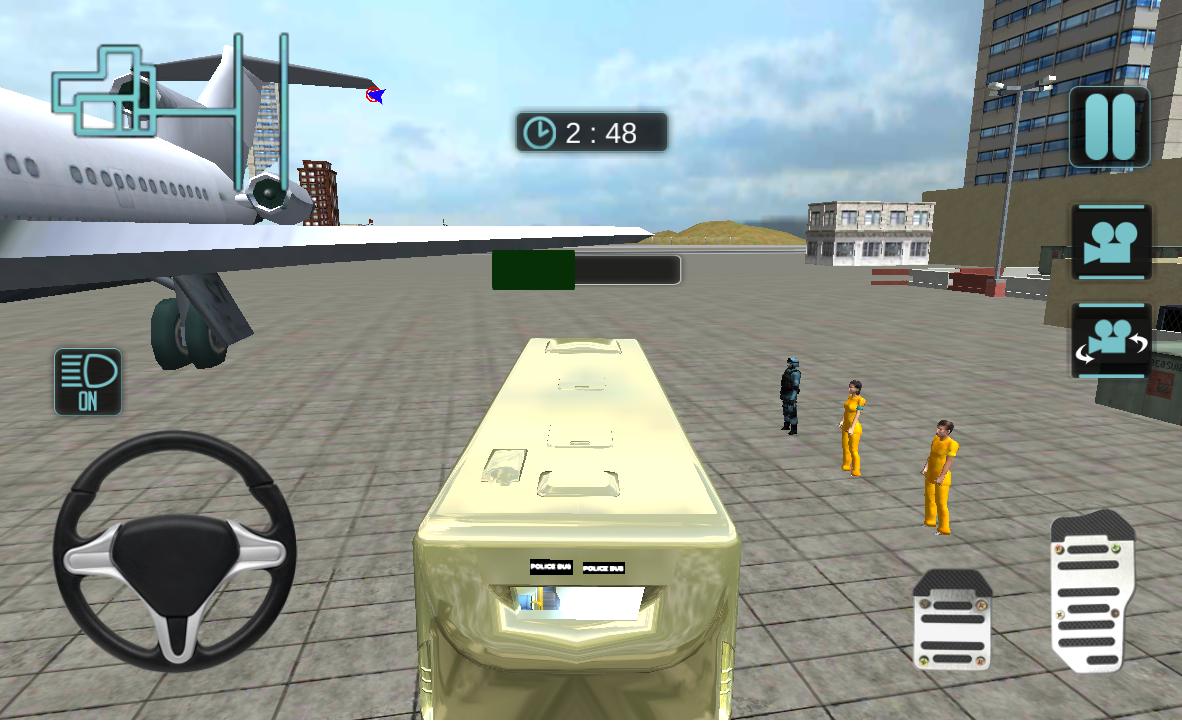 Airport Bus Prison Transport