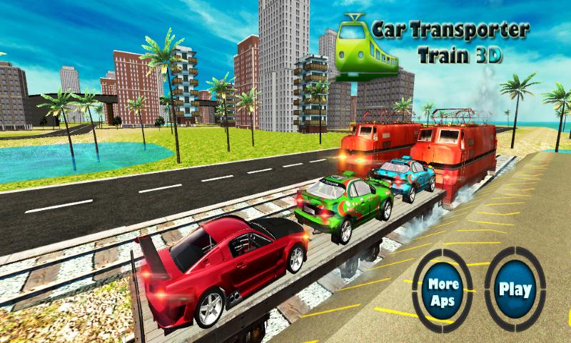 Cargo Train Car Transport