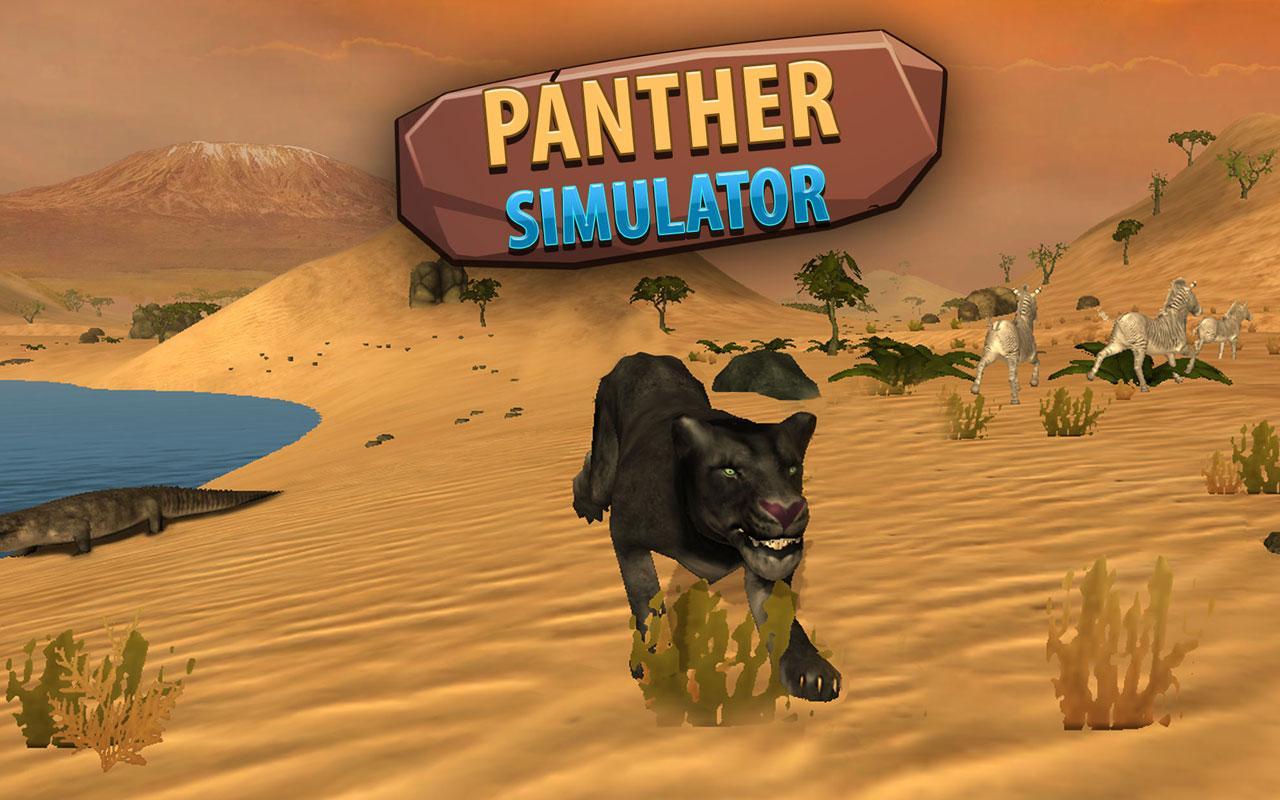 Wild Black Panther Simulator
