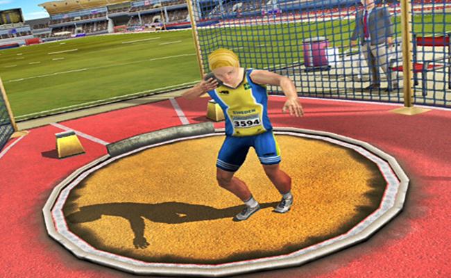 Summer Sports Athlete Game 3D
