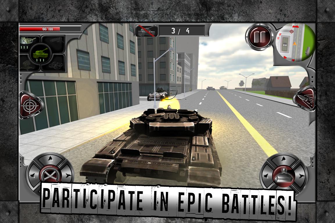 Urban Tank: City Battle