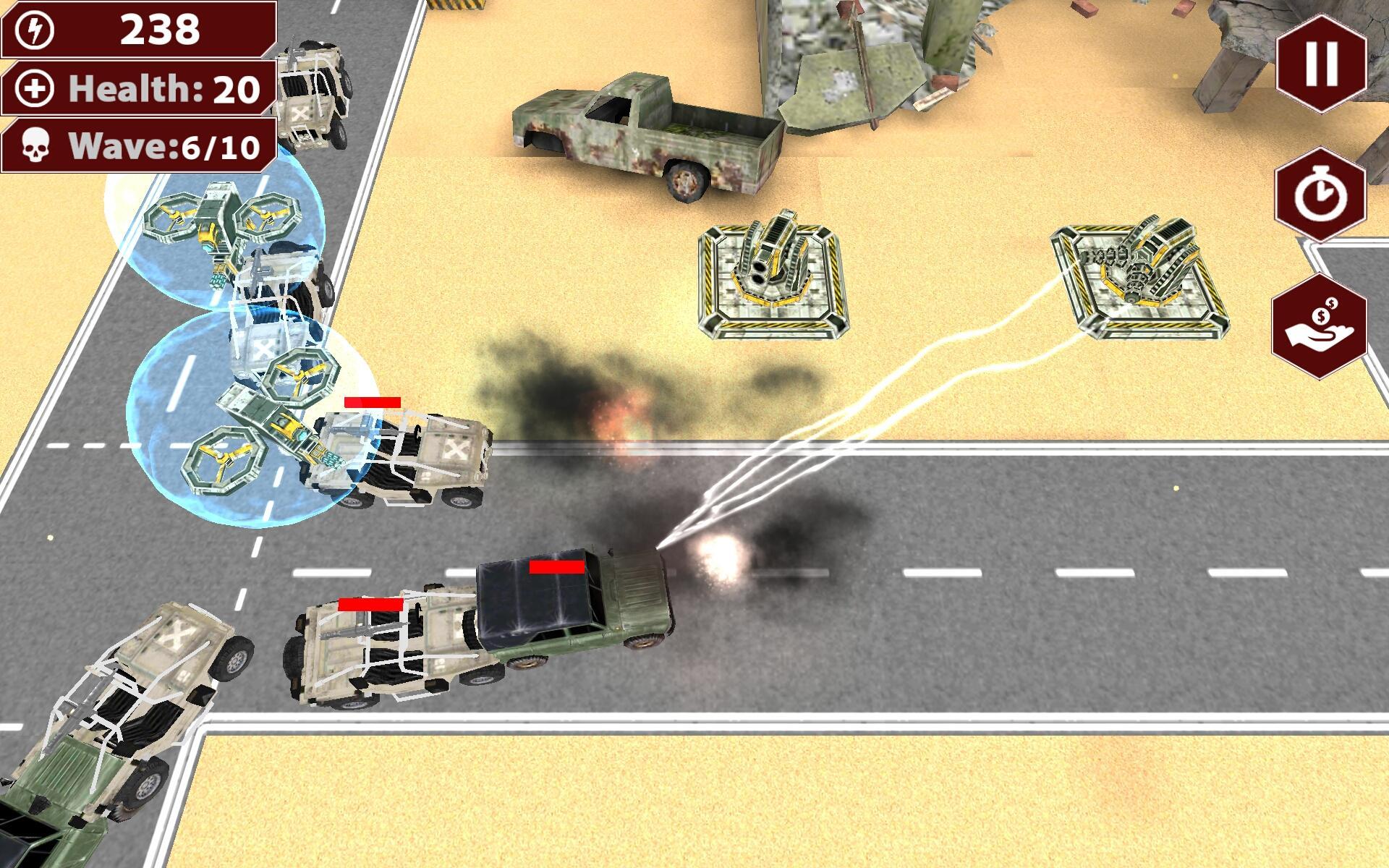 Tower Defense 3D Desert Strike