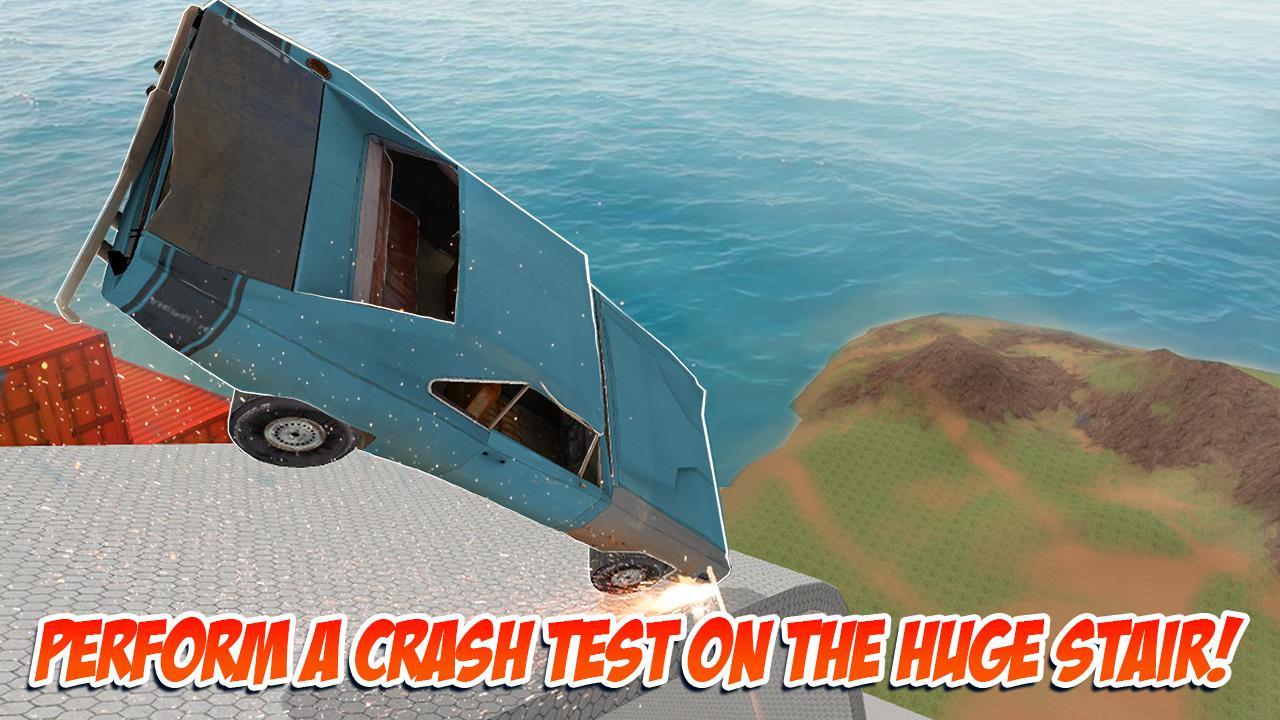 Death Fall: Stair Crash Test