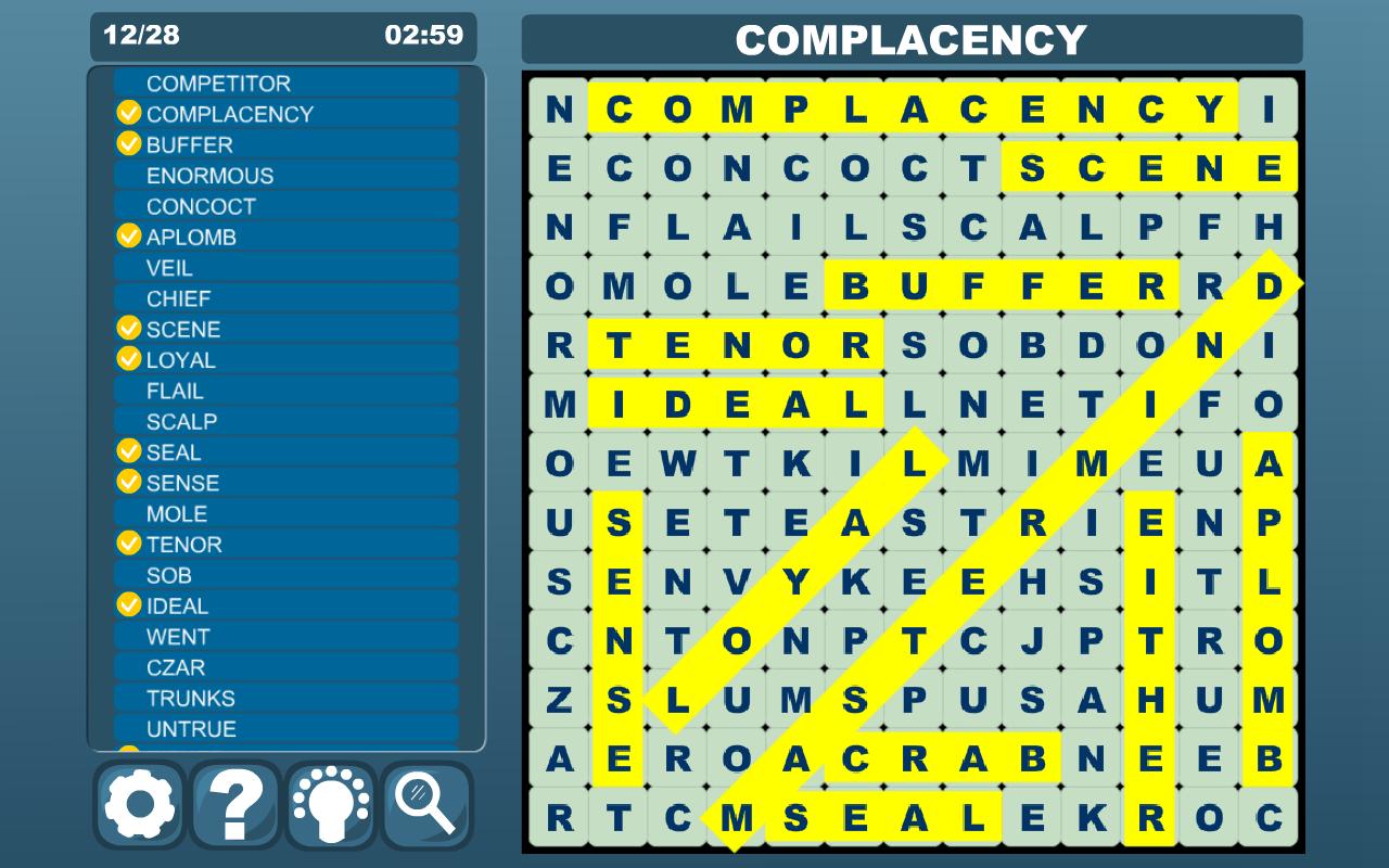 Word Search Tablet