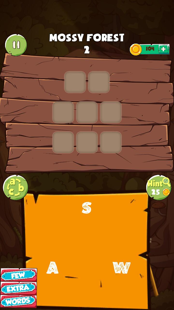 Word Search Wood