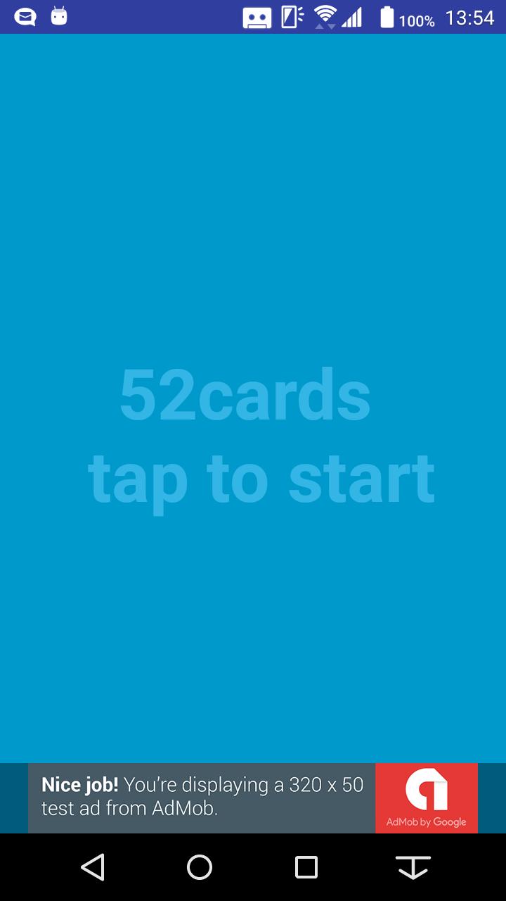 52 cards