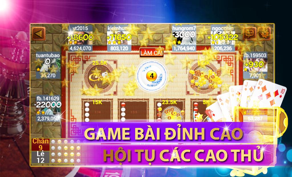 Game 3C: danh bai doi thuong
