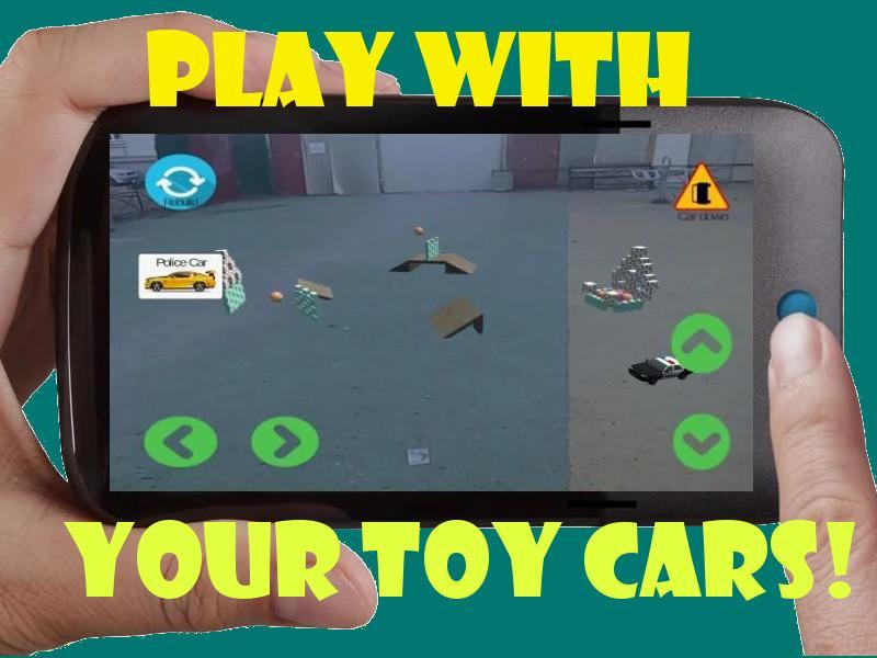 Toy Car 3D Game Remote Control Augmented Reality
