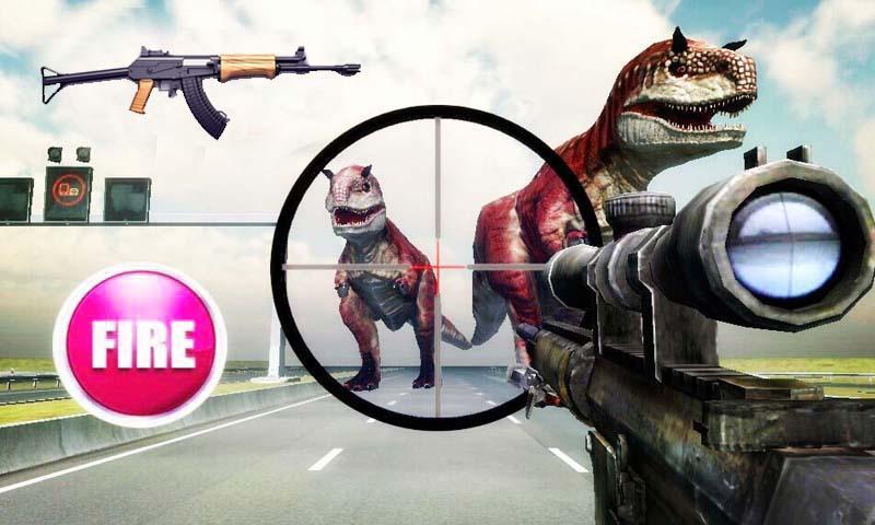 Wild Dinosaur Cops Hunter 3D