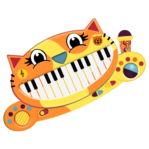 Cat Piano Sounds Music