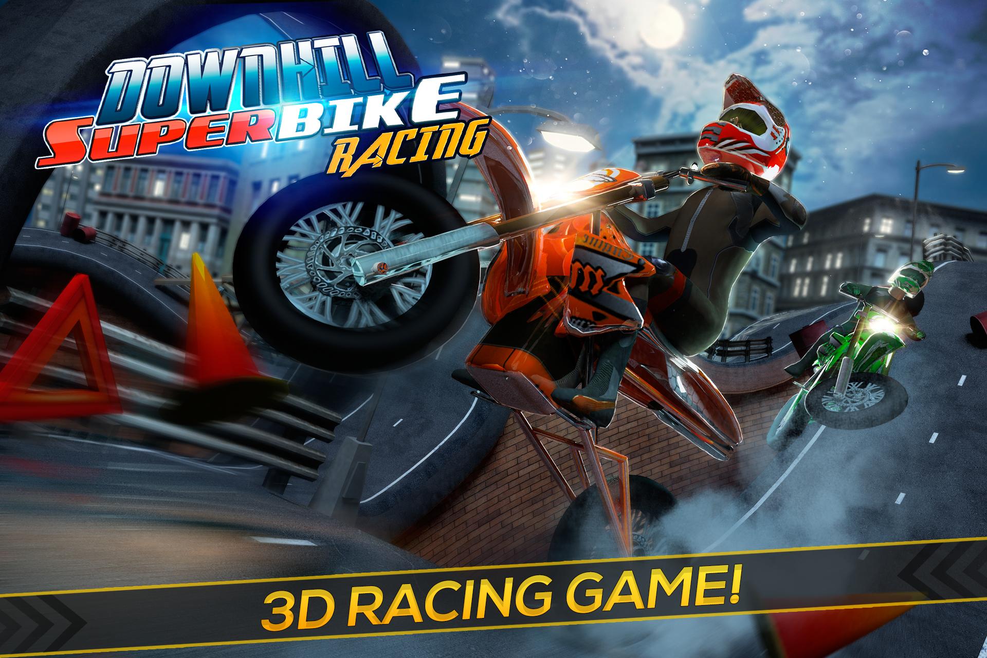 Downhill Super Bike Racing 3D